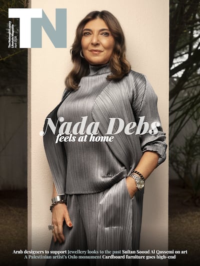 TN magazine April 2026 cover featuring Nada Debs