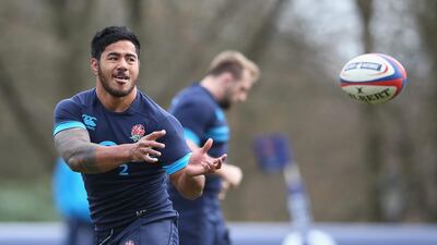 England centre Manu Tuilagi is healthy again after a torn pectoral muscle and could be on the bench to face Italy on Saturday. David Rogers / Getty Images