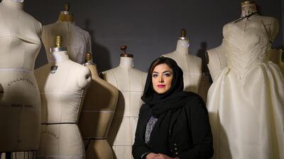 Fatema Al Redha is one of the few Emiratis to graduate from the prestigious School of Fashion Design in Boston. Photo by Gretchen Ertl