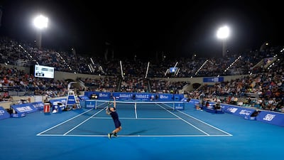 The International Tennis Stadium at Zayed Sports City is the home of the Mubadala World Tennis Championship. Francois Nel / Getty Images