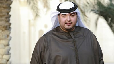 Luis Garcia on the campus of the American University of Sharjah. Lee Hoagland / The National