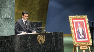 General Assembly, 74th session: 57th plenary meeting Tribute to the memory of His Majesty Sultan Qaboos Bin Said of the Sultanate of Oman OMAN