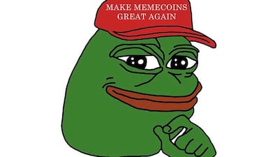 The Pepe meme coin has sparked frenzied speculation among investors, partly driven by a fear of missing out. Photo: Pepe Life