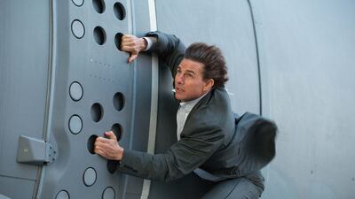 Tom Cruise in Mission: Impossible – Rogue Nation. Photo: Paramount Pictures