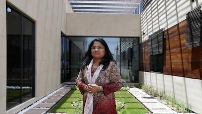 Dr Anita Sunil, clinical psychologist at the Dubai Foundation for Women and Children, says children should be taught how to avoid abuse. Pawan Singh / The National