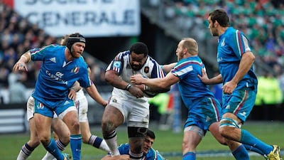 France will look for their third Six Nations victory against England on Friday. Thibault Camus / AP
