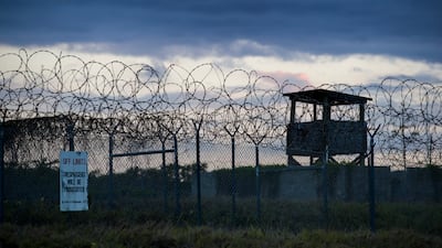 The Guantanamo Bay naval base in Cuba. AP