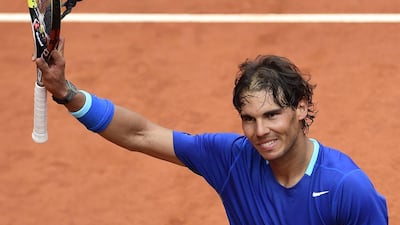 Rafael Nadal topped Juan Monaco in the second round of the Madrid Masters on Wednesday. Pierre-Philippe Marcou / AFP / May 7, 2014