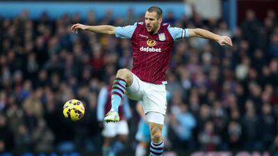 Centre-back: Ron Vlaar, Aston Villa: The captain ensured 10-man Villa were not defeated by Sunderland with another solid display. (Photo: Ben Hoskins / Getty Images)