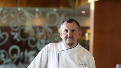 First class tickets on race day translates to lobster, caviar and free-flowing premium beverages. Seated on the sweeping terrace of the grandstand with panoramic views of the track and parade ring, guests at Meydan will enjoy a lavish afternoon tea at 4pm, canapés at 6pm, followed by dinner at 7pm. With 75 VIP suites and approximately 7,500 covers to cater for, Meydan’s executive chef Guenter Geiger reveals some of the new menu items for Saturday. Pawan Singh / The National