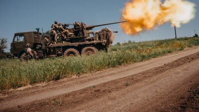 This week marks 100 days of the Ukrainian counteroffensive, which began in the early hours of Sunday, June 4. Getty Images