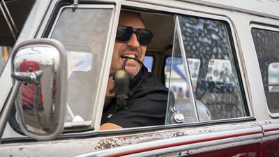 Feeling ratty in a camper van.