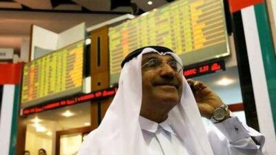 The Dubai Financial Market General Index gained 0.6 per cent to 1,475.58. Pawan Singh / The National