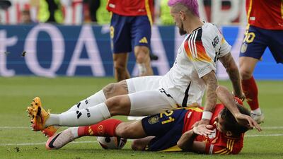 (On for Morata, 80'): Curled a shot from outside the area wide of the far post. EPA