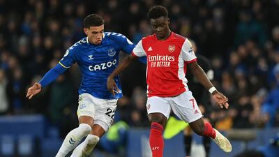Bukayo Saka: 6 - The England international looked to make things happen for Arsenal, but they never quite came off for him. His best passage was a few minute spell where he continually drew fouls to create attacking opportunities. AFP