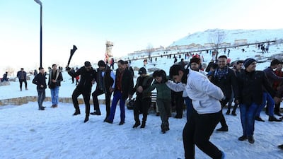 The resort quickly became popular with Iraqis and Kurds seeking respite in the snowy landscape.