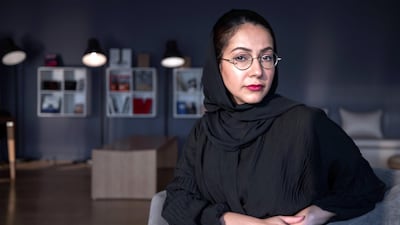 The artist Alaa Edris. Victor Besa / The National