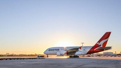 Qantas will give passengers face masks and enhance sanitisation procedures as part of its Fly Well programme, but it will not leave middle seats empty or make wearing masks mandatory. Courtesy Qantas