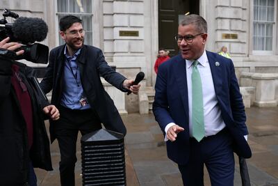 Britain's climate negotiator Alok Sharma will formally hand over the Cop presidency on Sunday. Getty