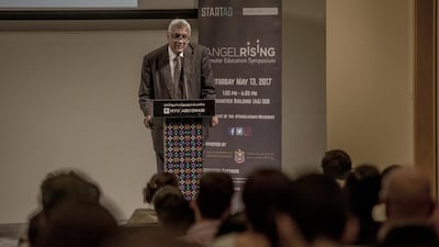 Ramesh Jagannathan, thr managing director of StartAD at Angel Rising. Vidhyaa for The National