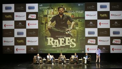 Although Khan kept journalists waiting, he was charming when the scheduled question and answer session finally got underway. Courtesy Bollywood Parks Dubai