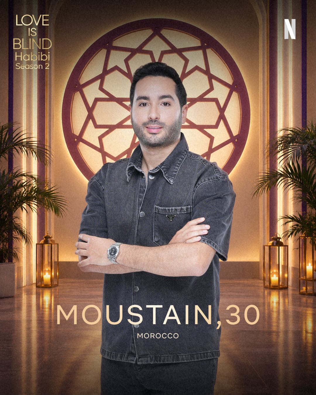 Moustain often posts social media content from private aircraft. Photo: Netflix