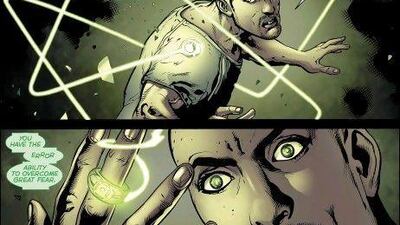 The latest Green Lantern series will feature the character Simon Baz, DC Comics’ most prominent Arab-American superhero and the first to wear a Green Lantern ring.