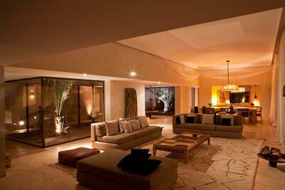 There is under-floor heating throughout. Courtesy The Fairmont Royal Palm