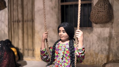 Dioramas at the Ajman Museum reveal the Bedouin way of life in the emirate, which was formerly a fishing and pearl diving town before the discovery of oil. Reem Mohammed / The National