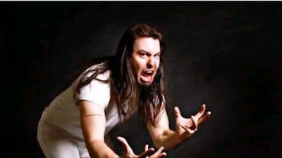 The rock singer Andrew WK. Courtesy Ashley Eberbach