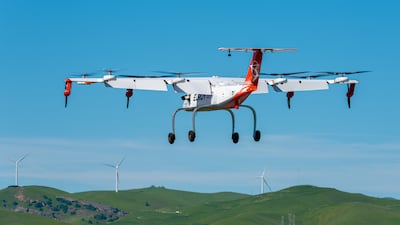 The Elroy Air Chaparral hybrid-electric VTOL has a range of 482km and payload capacity of 136kg. Photo: Elroy Air