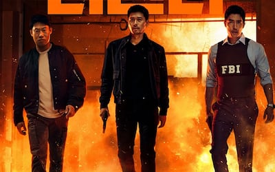 Yoo Hae-jin, Hyun Bin and Daniel Henney in Confidential Assignment 2 International. Photo: CJ Entertainment