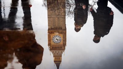 The British parliament in London. Britain marked five years since Brexit on January 31. EPA