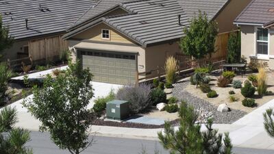 This home was owned by Stephen Paddock, who opened fire on a crowd at a country music concert on the Las Vegas Strip on Sunday. Scott Sonner / AP Photo