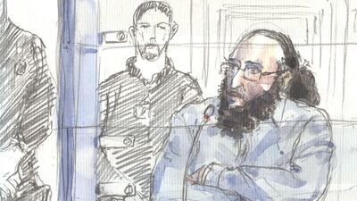 Abdelkader Merah denies being helping his brother carry out attacks that left seven dead in and around Toulouse in 2012. AFP PHOTO / Benoit PEYRUCQ