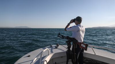 Turkey said its coast guard was searching for survivors after a boat carrying migrants was reported to have sunk off its coast. EPA