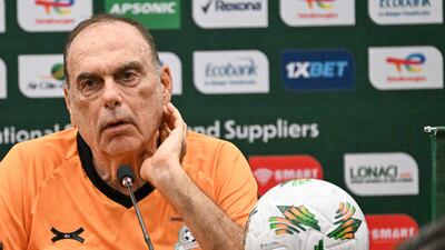 Zambia coach Avram Grant in San Pedro ahead of the Afcon match against Morocco where his side need a win to guarantee progress to the last 16. AFP
