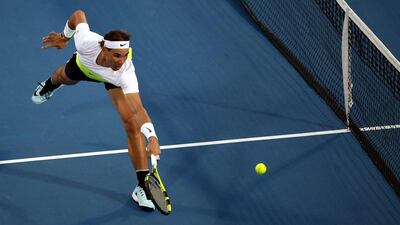 Rafael Nadal's net game, an often under-appreciated aspect of his arsenal, was on display during his semi-final win over David Ferrer. Ai Haider / EPA