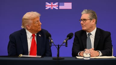 US President Donald Trump and UK Prime Minister Keir Starmer. Getty Images