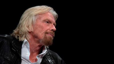 Sir Richard Branson is due to address the summit in the Emirati capital. AFP / Jim WATSON
