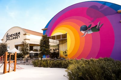 Street art at Fidenza Village, Italy. Photo: Bicester Collection