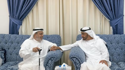 Sheikh Mohamed thanked Mr Al Tamimi for his contribution to the UAE's education system.