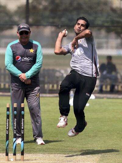 Qadeer Ahmed had the opportunity to train with the Pakistan cricket team. Chris Whiteoak / The National