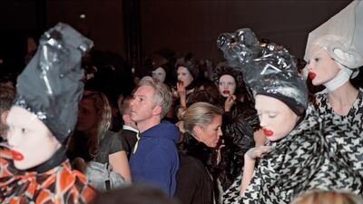 Nick Waplington's shadowing of Alexander McQueen in 2008 during the creative process for Horn of Plenty resulted in the book and exhibition Working Process. Courtesy Nick Waplington