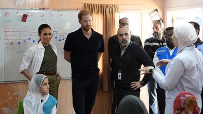 Meeting workers supporting the humanitarian needs of refugees in Amman