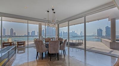 The view is unimpeded from the inside.