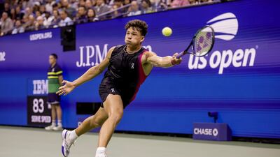 Ben Shelton was in impressive form at the US Open. EPA