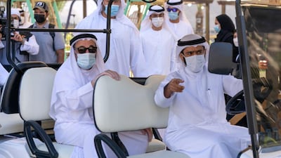 Sheikh Dr Sultan bin Muhammad Al Qasimi, Ruler of Sharjah, inaugurates new projects aimed at attracting tourists to the emirate. Wam