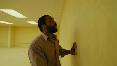 Chiwetel Ejiofor plays a man who discovers a never-ending maze of office space in Backrooms. Photo: A24
