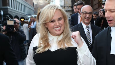 Australian actress Rebel Wilson. David Crosling / EPA